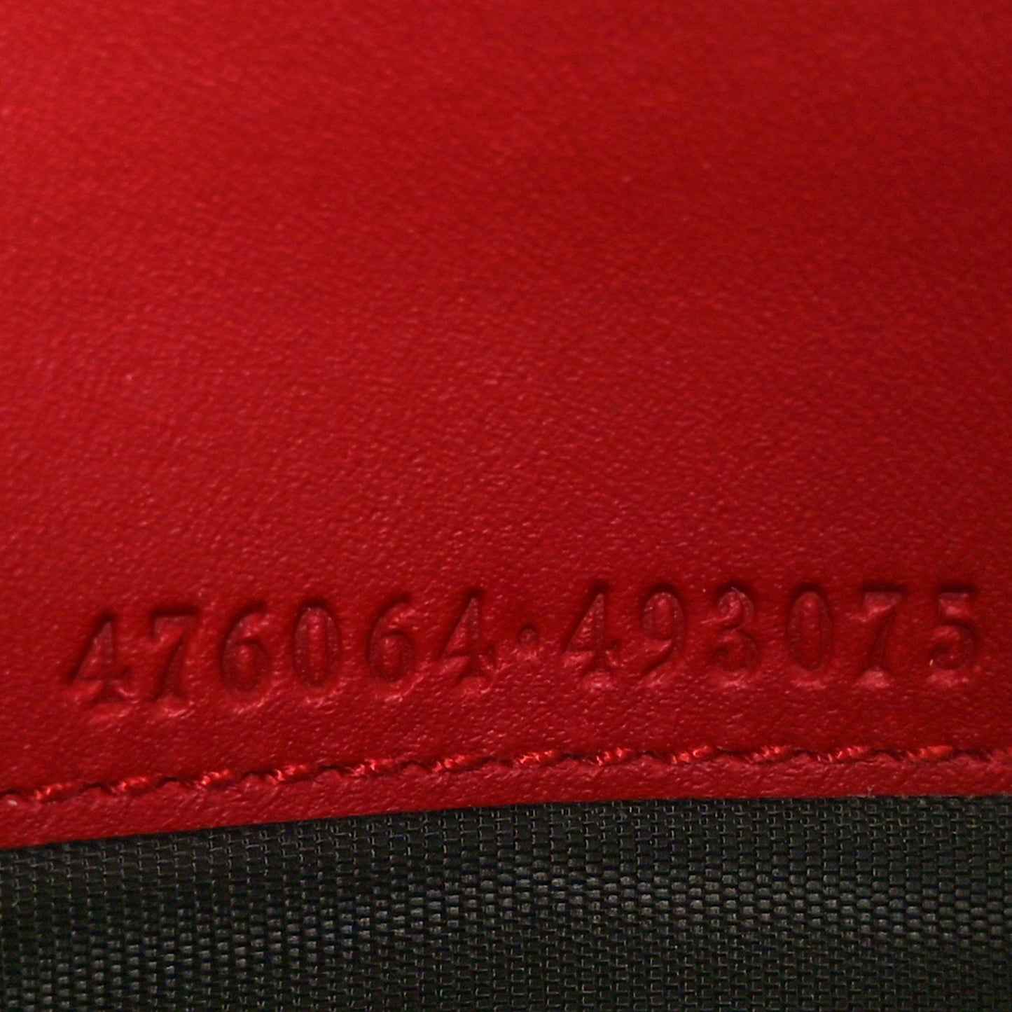 Calfskin Queen Margaret Flap Wallet Hibiscus Red Mystic White