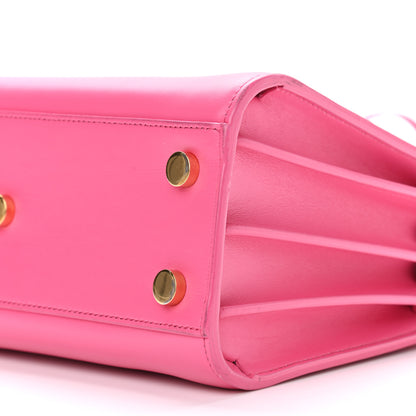 Saint Laurent Calfskin Nano Sac De Jour Lipstick Fuchsia 8 of 13