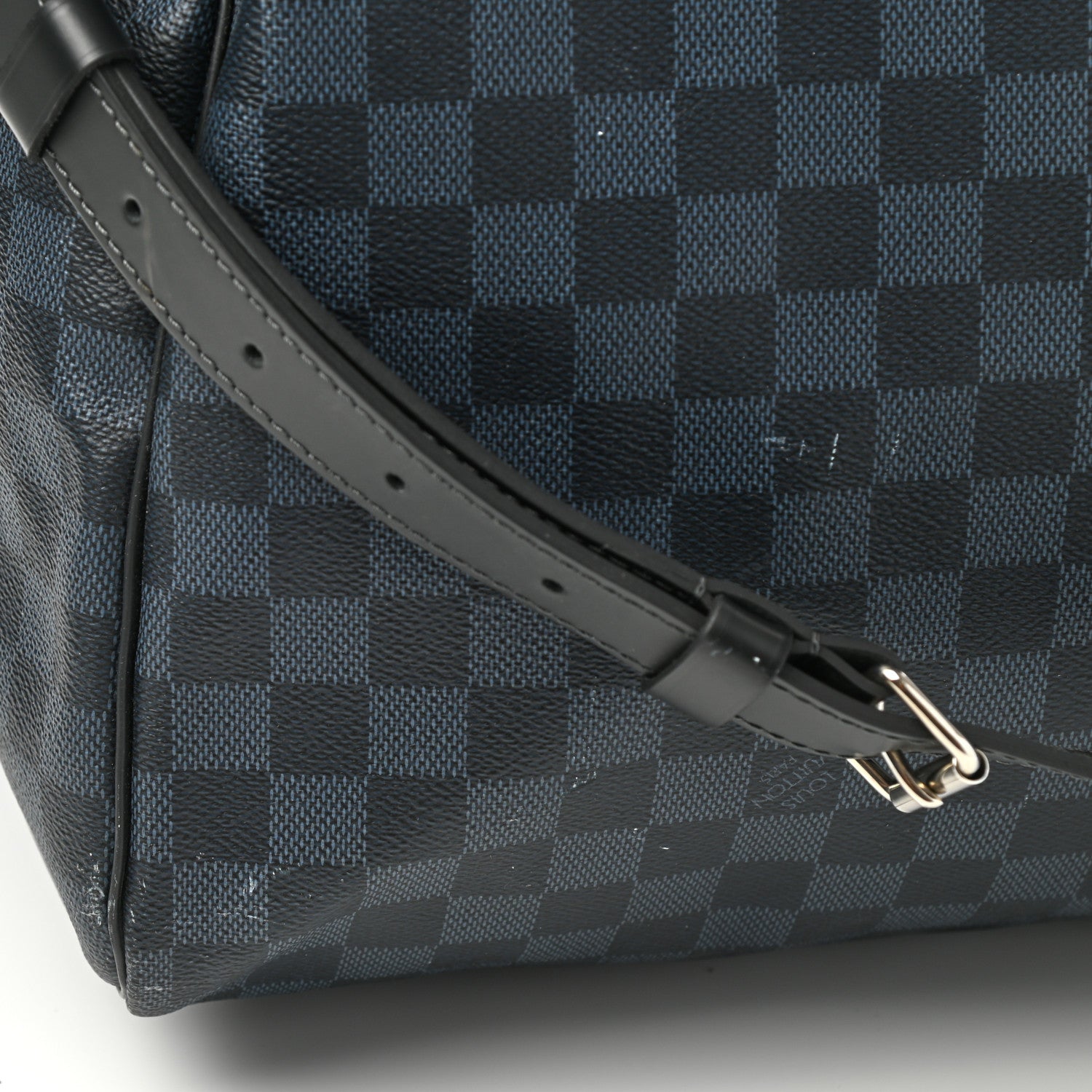 Louis Vuitton Damier Cobalt Keepall Bandouliere 55 12 of 15
