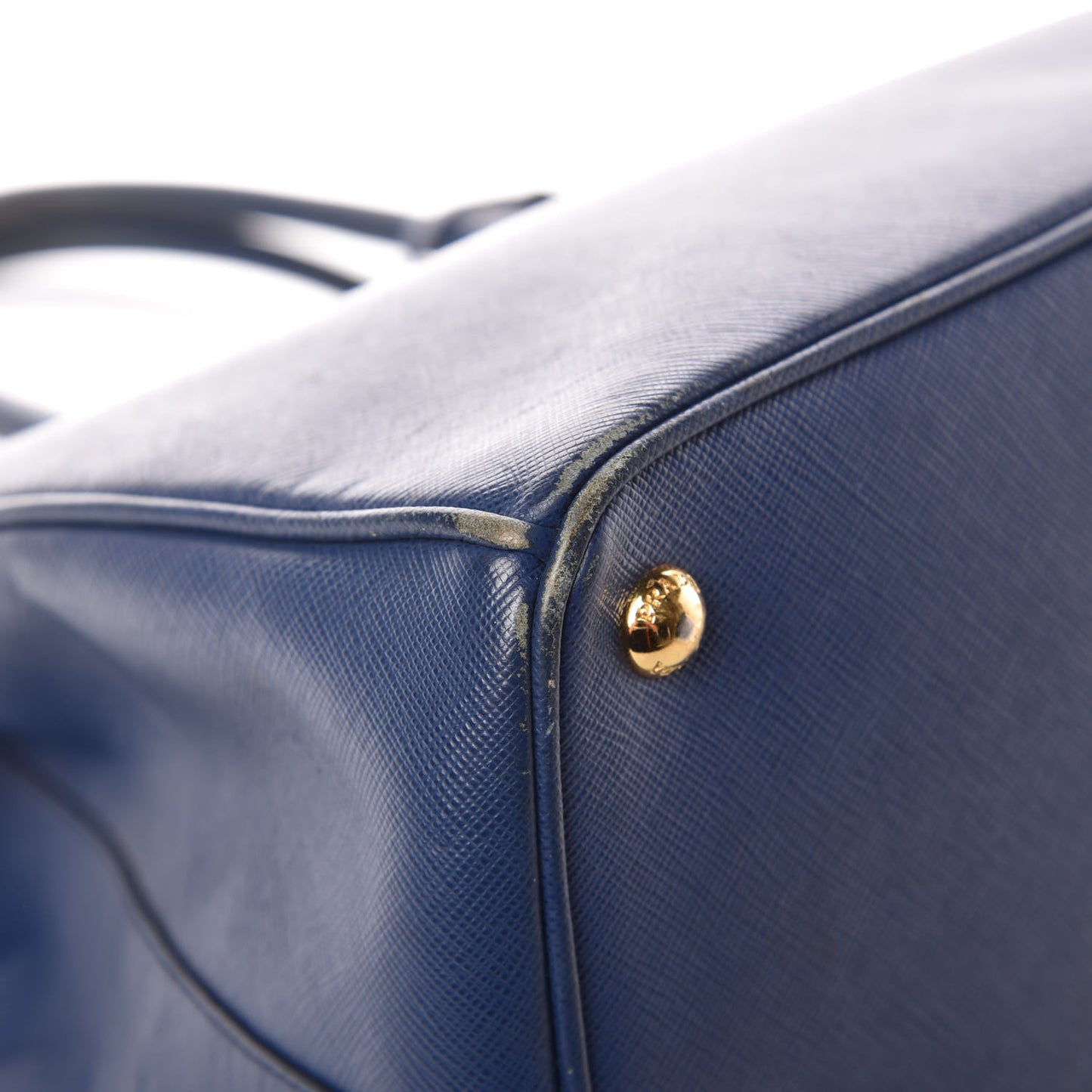 Saffiano Medium Galleria Double Zip Tote Bluette