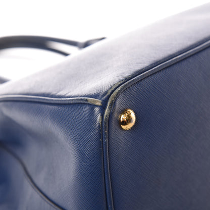 Prada Saffiano Medium Galleria Double Zip Tote Bluette 19 of 21