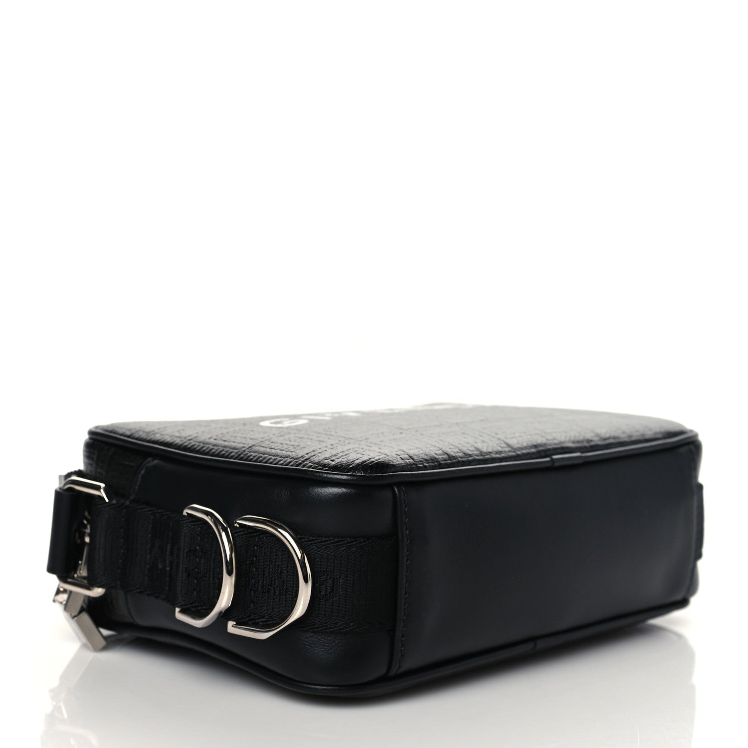 Givenchy Coated Canvas Logo Embossed G Essentials Camera Bag Black 4 of 10