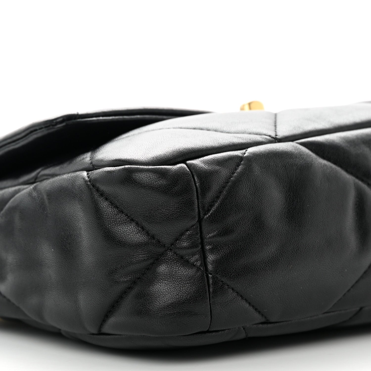 Chanel Lambskin Quilted Medium Chanel 19 Flap Black 9 of 14