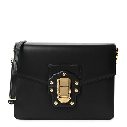 Dolce & Gabbana Calfskin Lucia Shoulder Bag Black 1 of 11