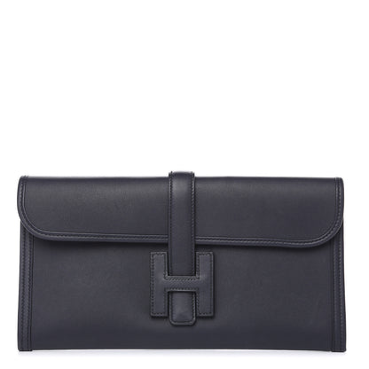 Hermes Swift Jige Elan 29 Clutch Bleu Indigo 1 of 8