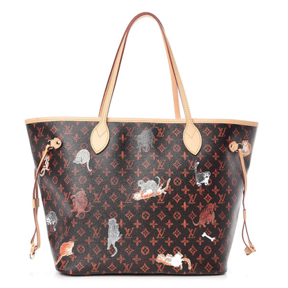 Louis Vuitton Catogram Neverfull MM Marron 1 of 7