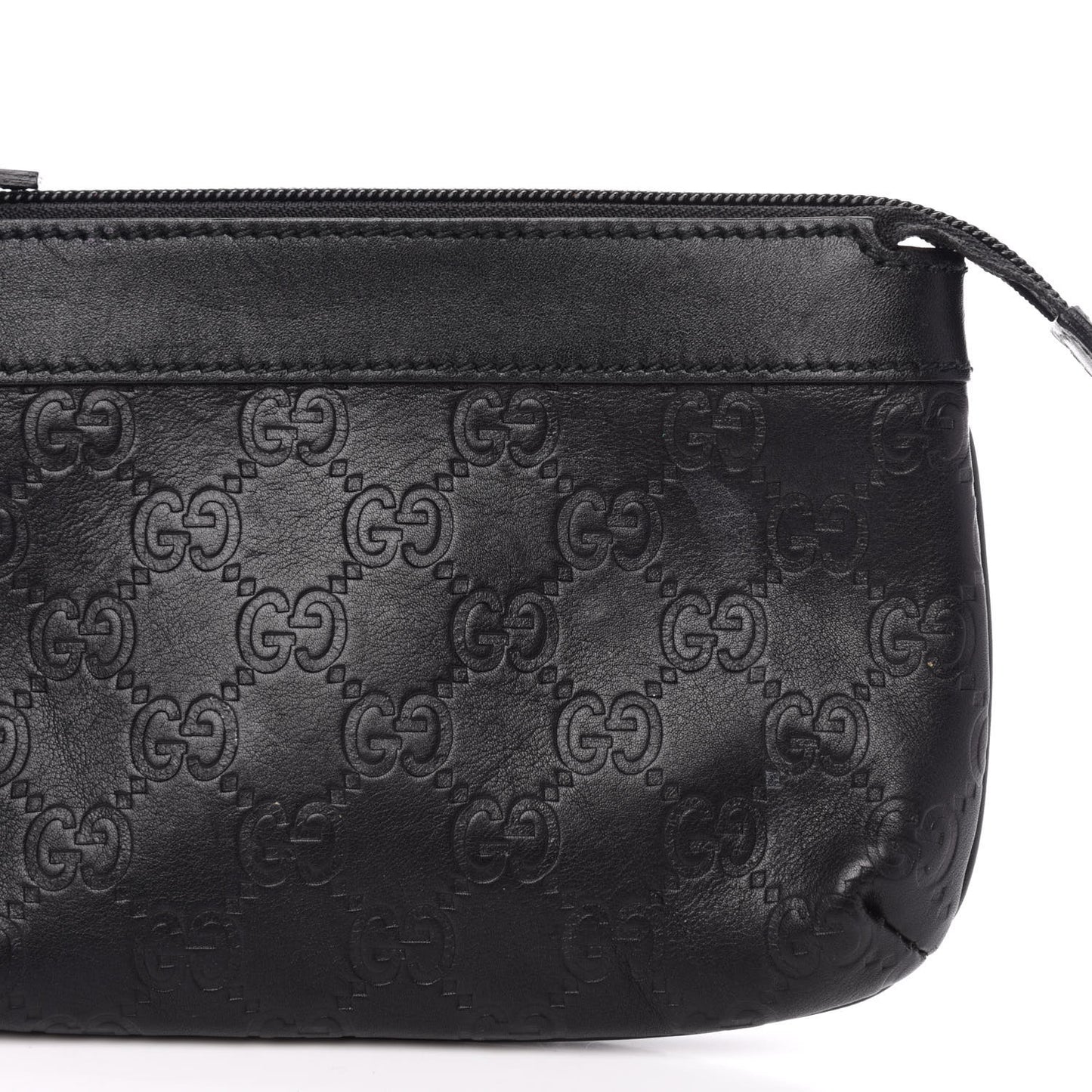 Guccissima Wristlet Black