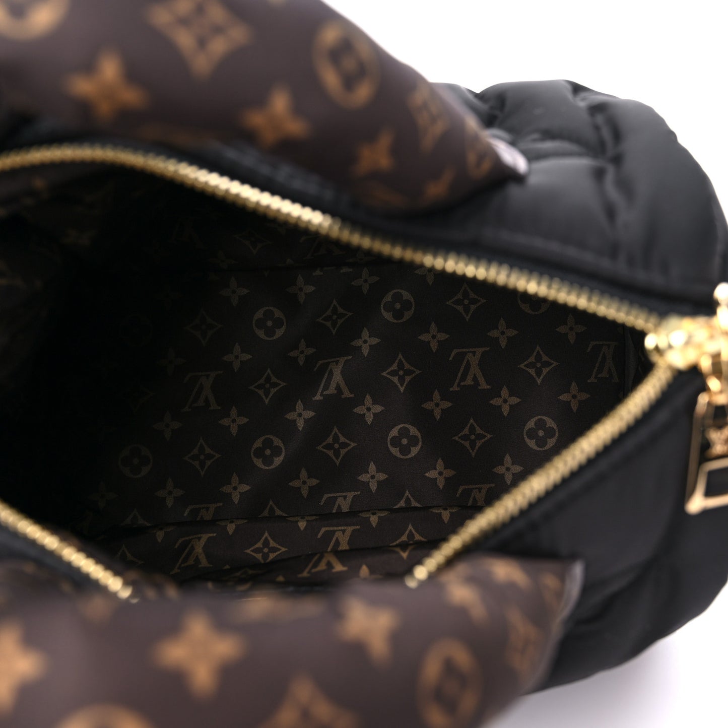 Econyl Mini Monogram Pillow Speedy Bandouliere 25 Black