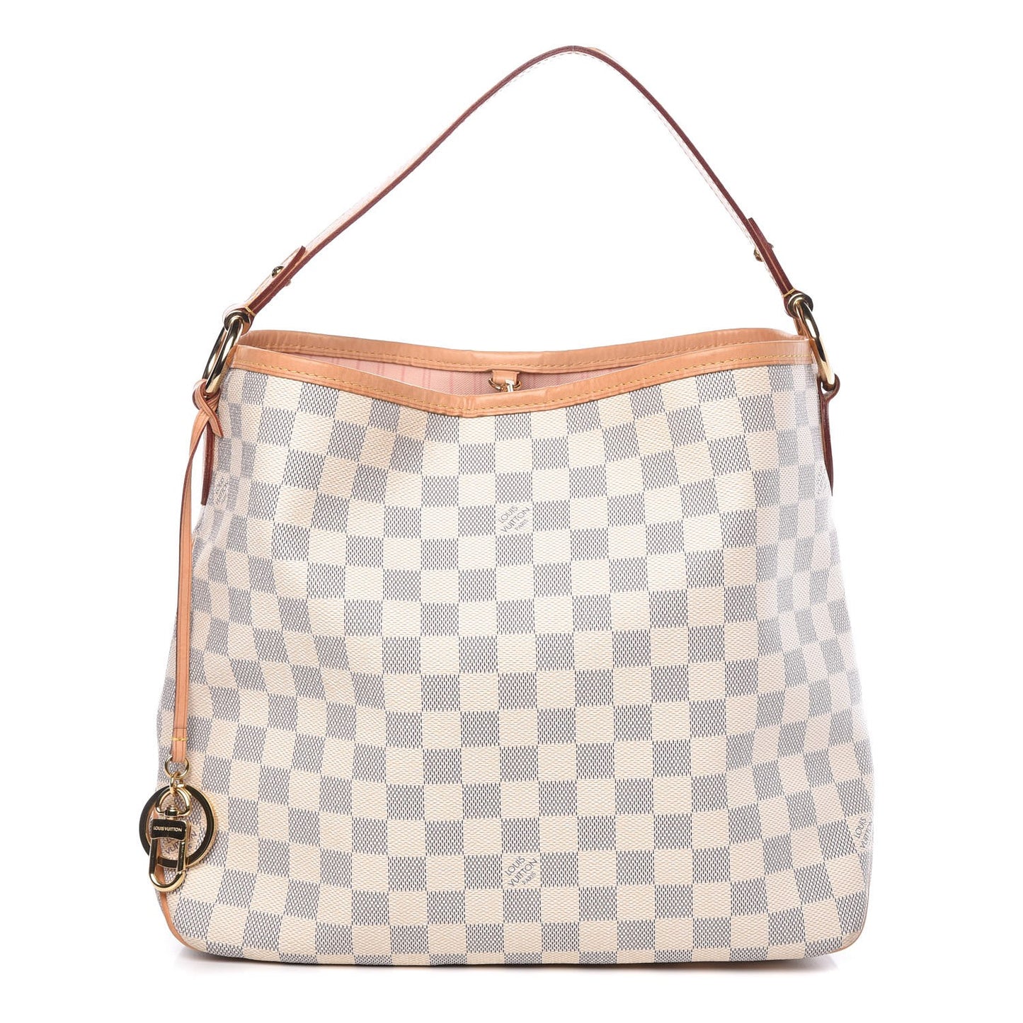 Damier Azur Delightful PM Rose Ballerine