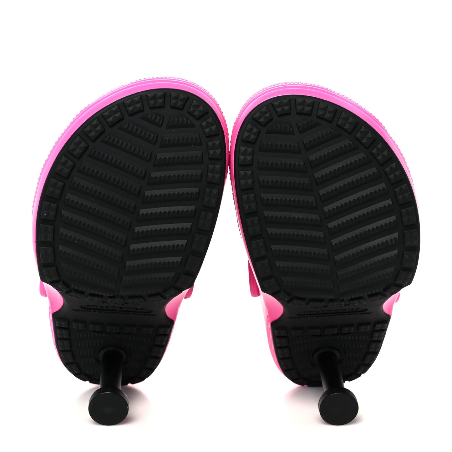 X CROCS Rubber Womens Madame 80 Sandals 38 Rose Bonbon