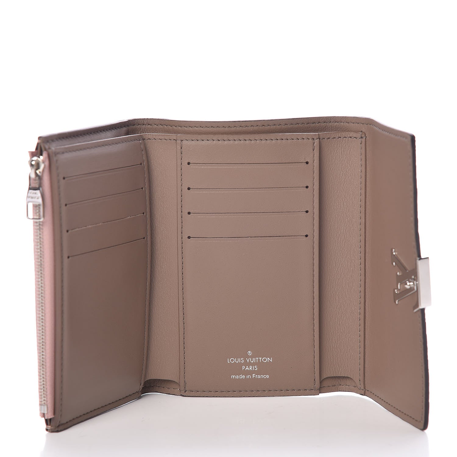 Louis Vuitton Taurillon Capucines Compact Wallet Magnolia 5 of 7