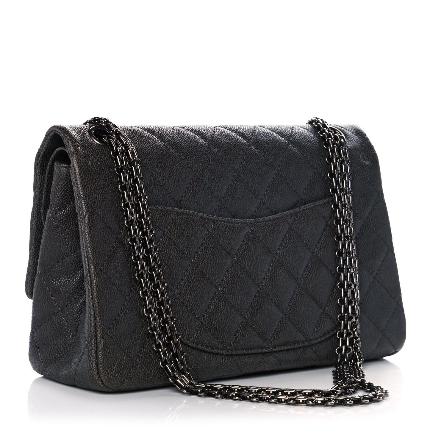 Caviar Quilted 2.55 Reissue 226 Flap Grey