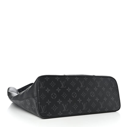Louis Vuitton Taiga Monogram Eclipse Outdoor Tote Black 4 of 10