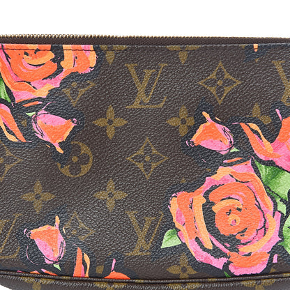 Louis Vuitton Monogram Roses Pochette Accessories 7 of 10