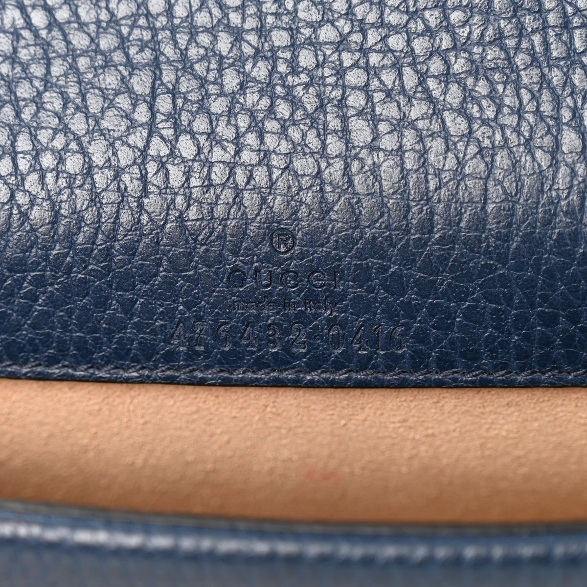 Gucci Dollar Calfskin Crystal Super Mini Dionysus Shoulder Bag Blue Agata Black Diamond 6 of 9