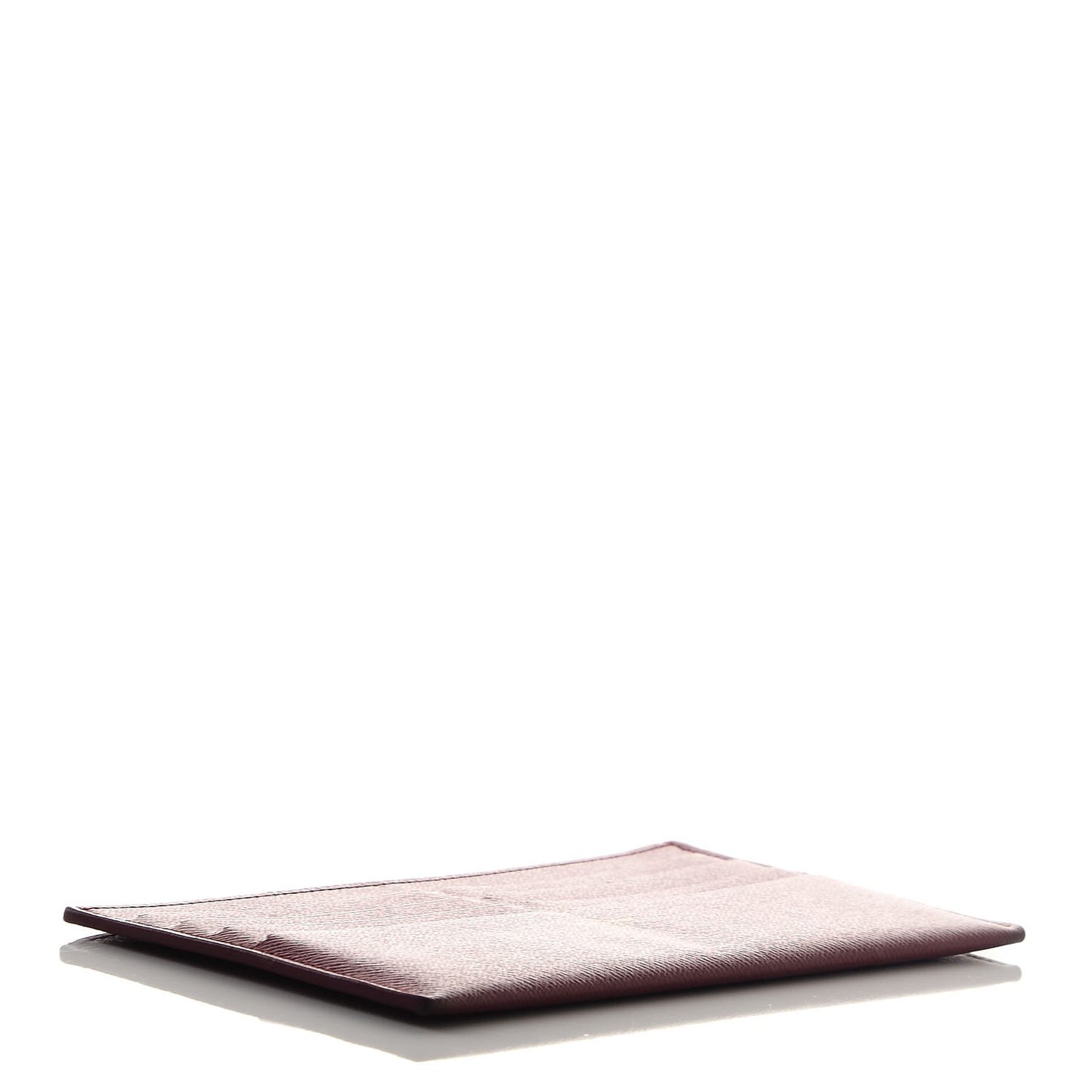 Calfskin Felicie Card Holder Insert Fuchsia