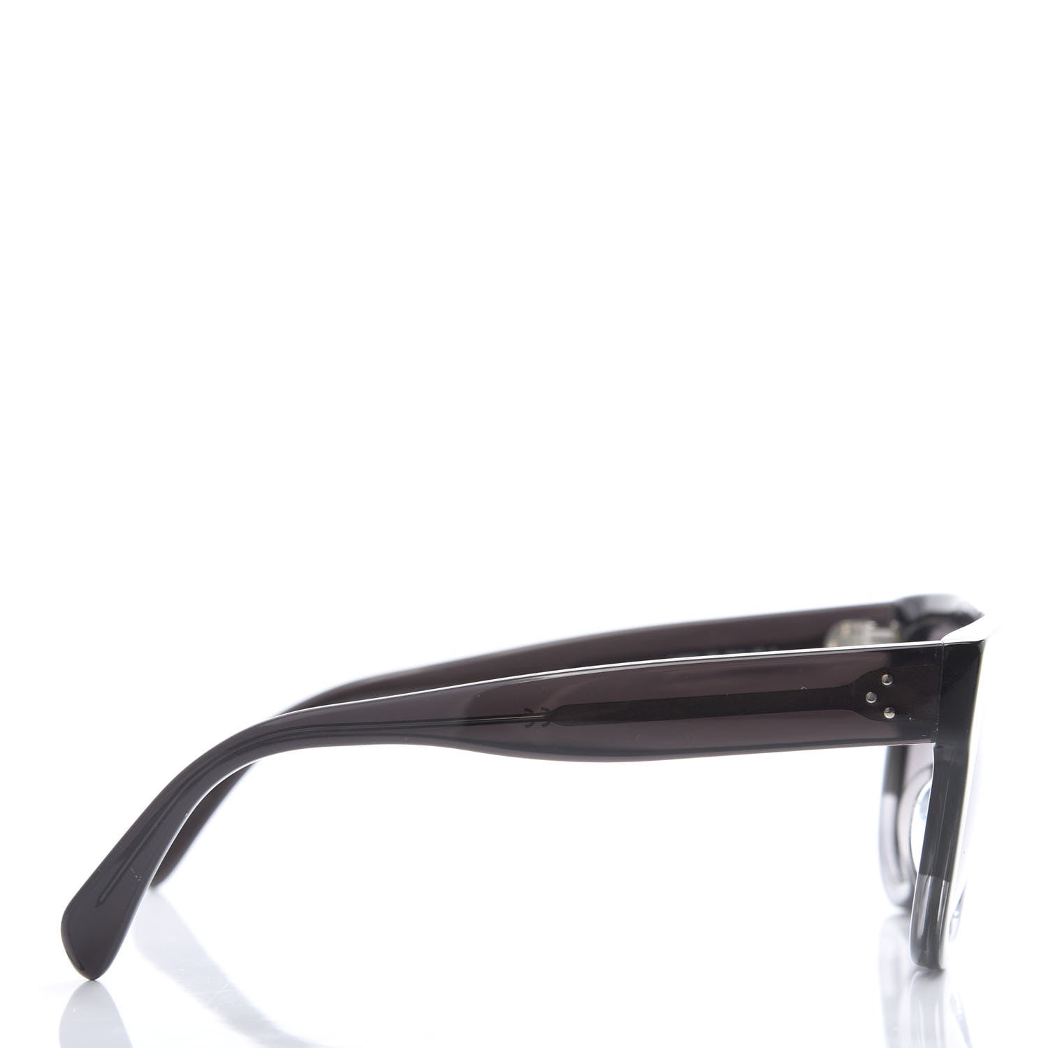 Celine Acetate Aviator Sunglasses CL 40001I Black 3 of 7