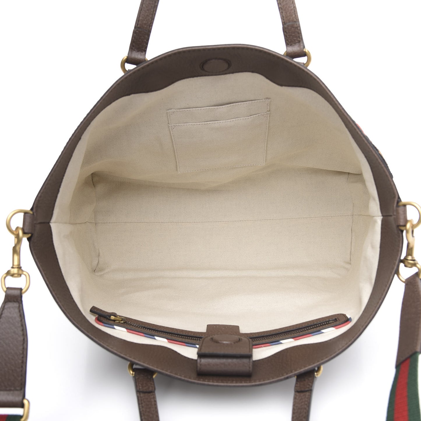 Soft GG Supreme Monogram Courrier Medium Crossbody Tote Beige New Acero