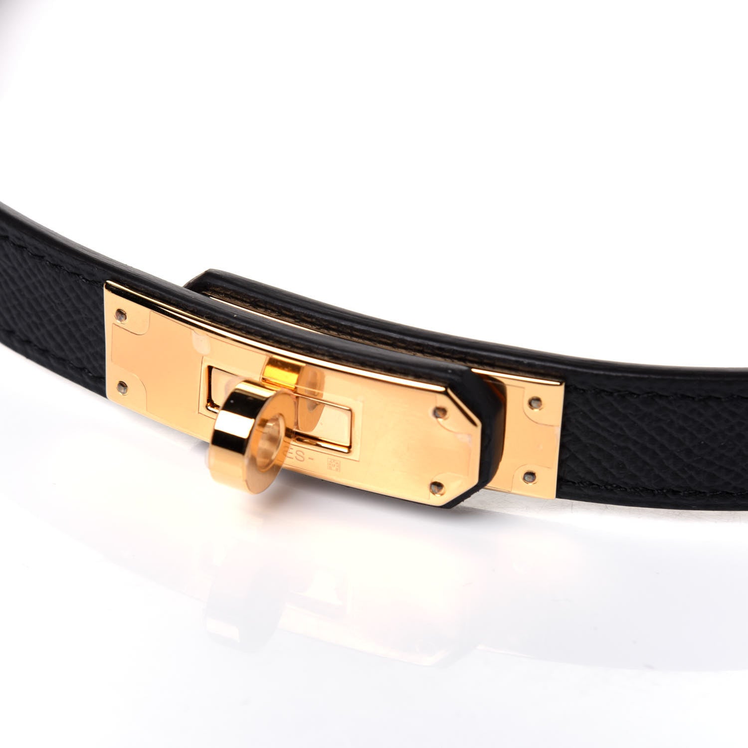 Hermes Epsom Kelly Belt Black 4 of 6
