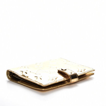 Louis Vuitton Monogram Miroir Small Ring Agenda Gold 4 of 7