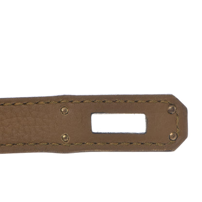 Hermes Togo Kelly Retourne 25 Bronze Dore 29 of 36
