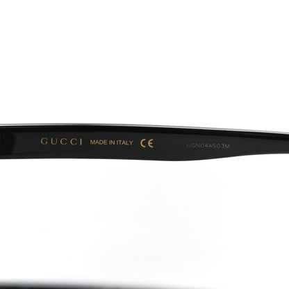 Gucci Glitter Acetate Cat Eye Sunglasses GG0325SA Black 6 of 8