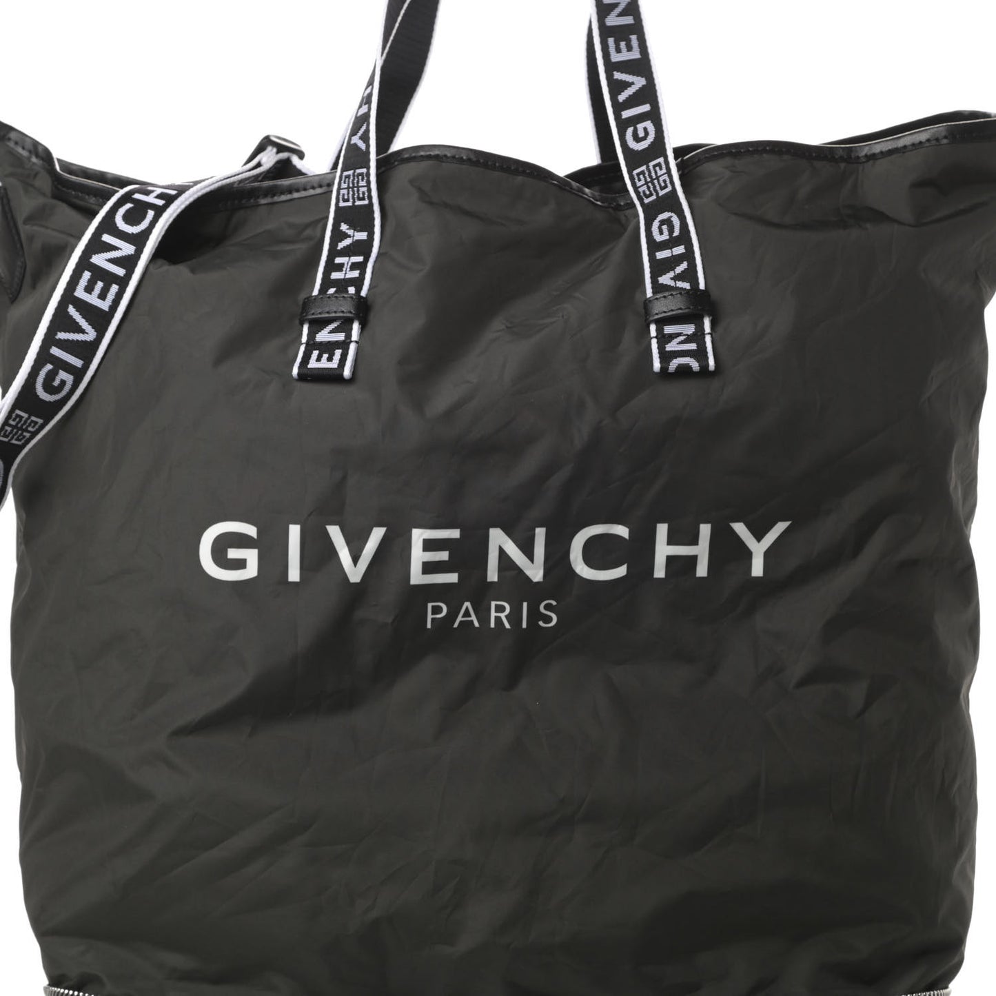 Nylon Light 3 Foldable Tote Black