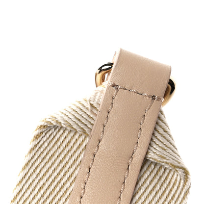 Louis Vuitton Lambskin Embossed Monogram Coussin MM Beige 14 of 15