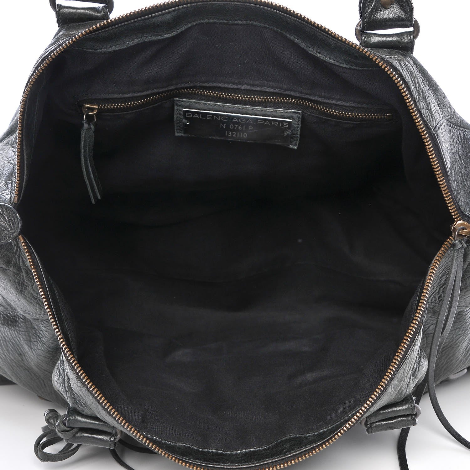 Balenciaga Agneau Classic Hardware Work Black 5 of 16