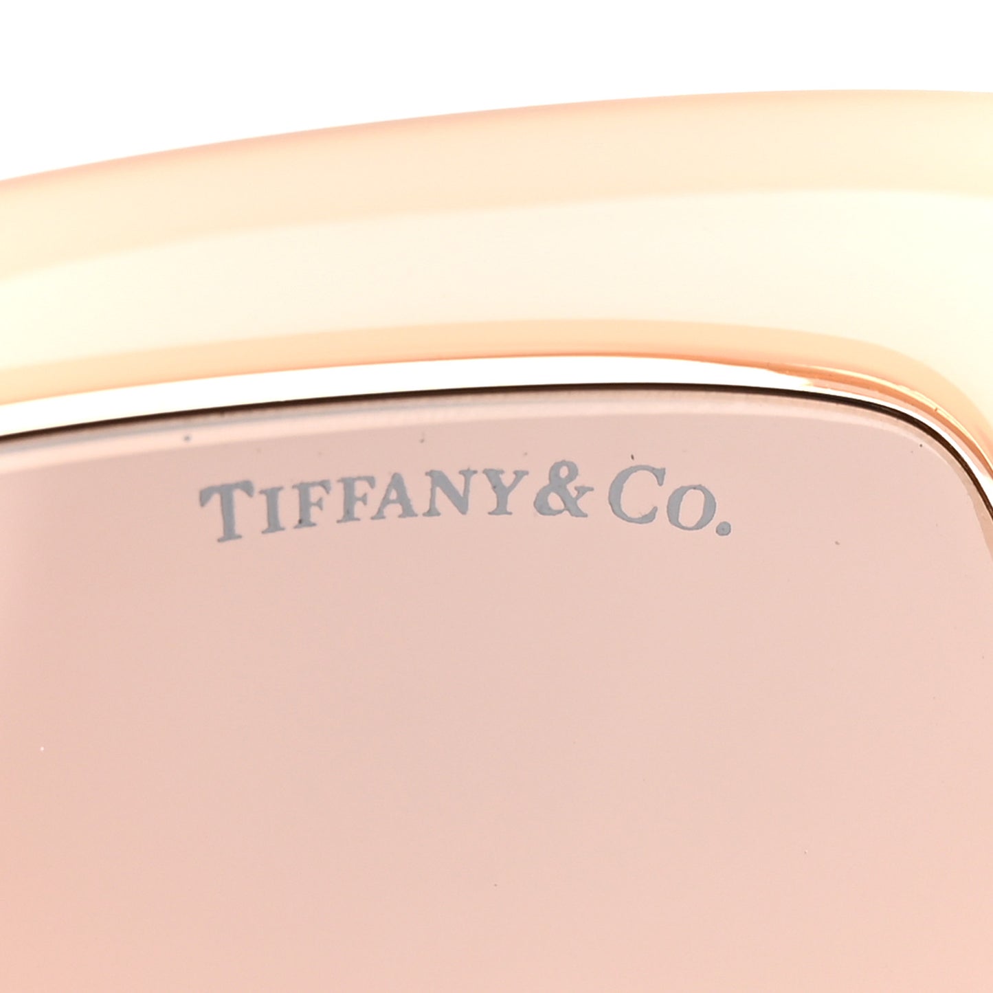 Acetate Metal Cat Eye Sunglasses TF4183 Opal Nude