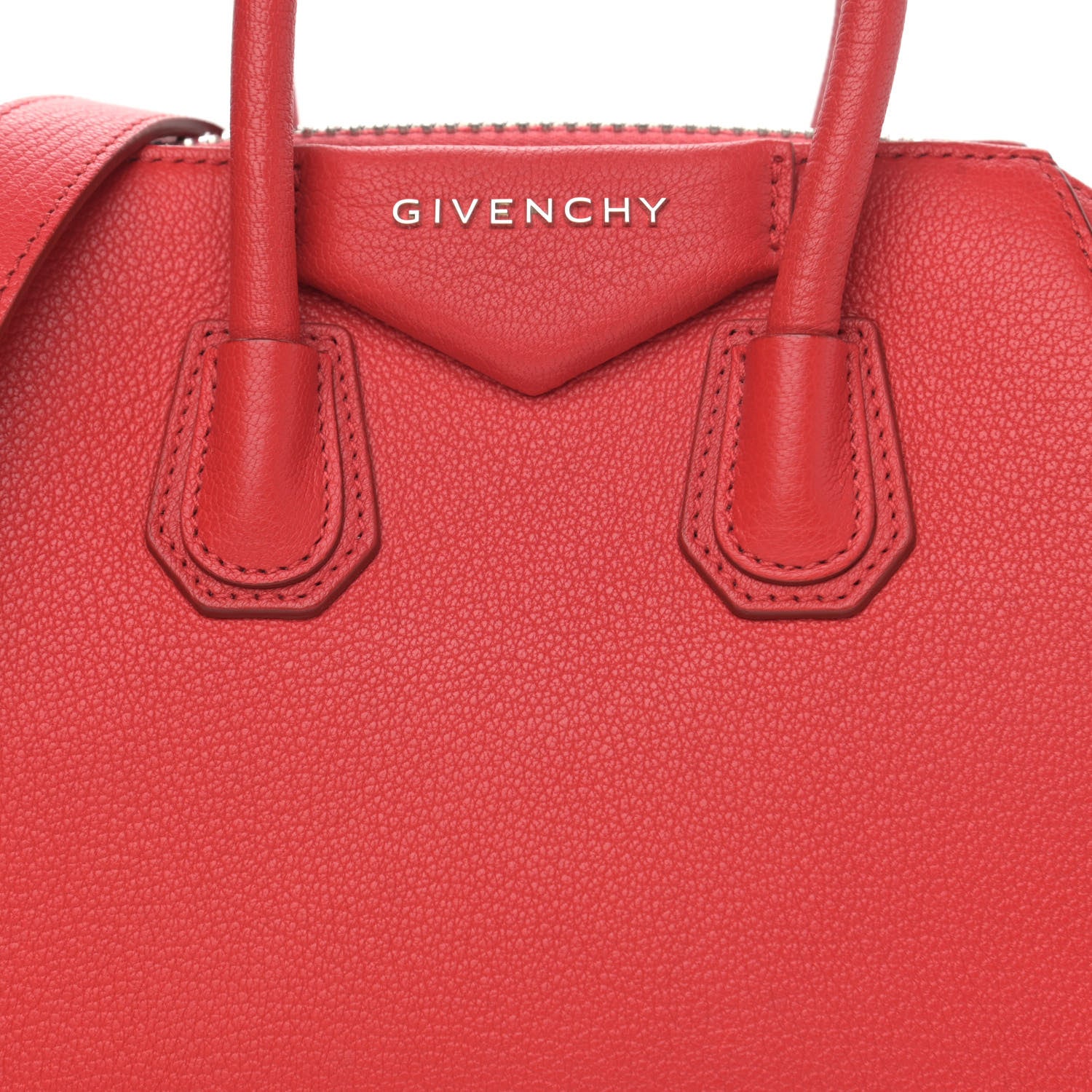 Givenchy Sugar Goatskin Mini Antigona Medium Red 8 of 11
