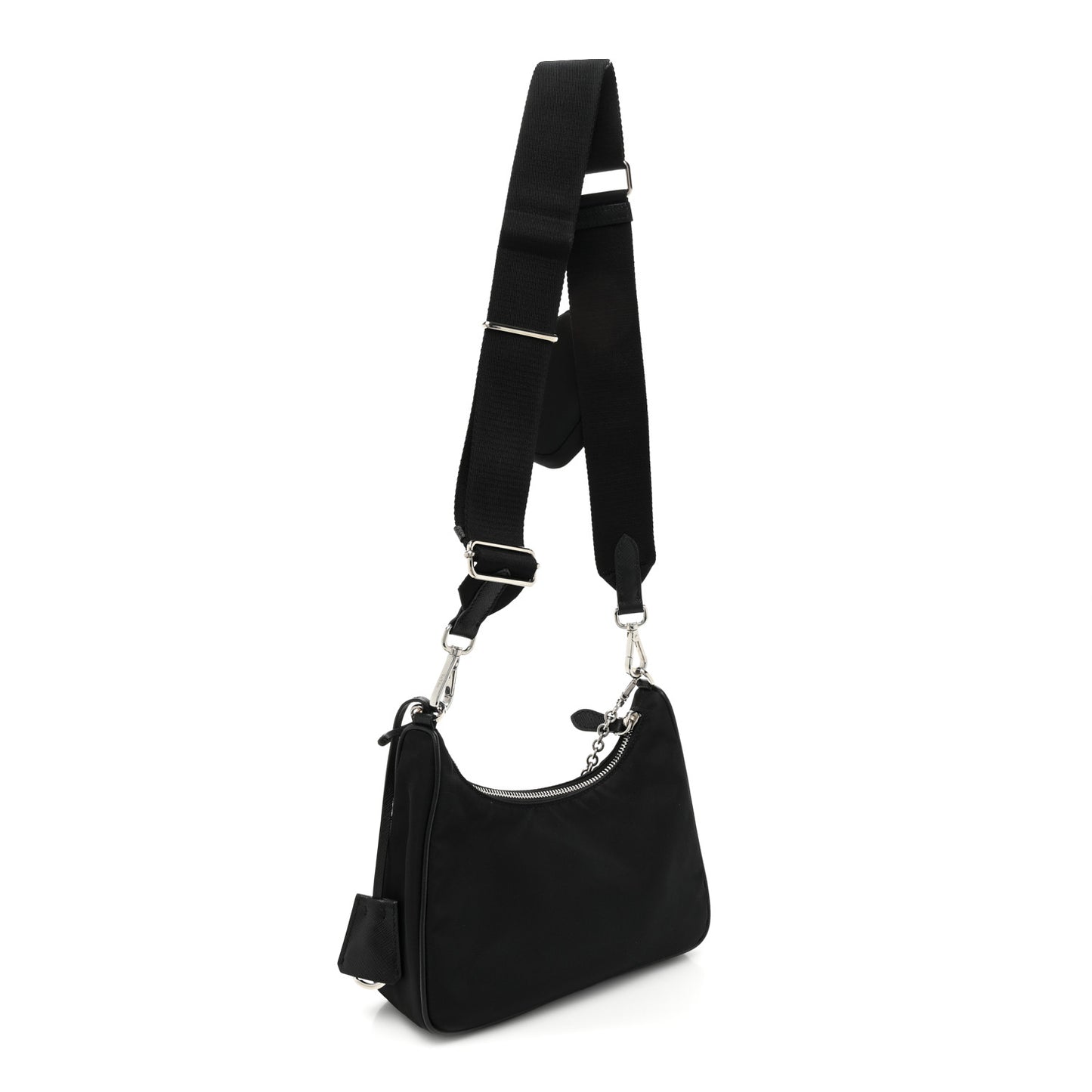 Nylon Re-Edition 2005 Shoulder Bag Black