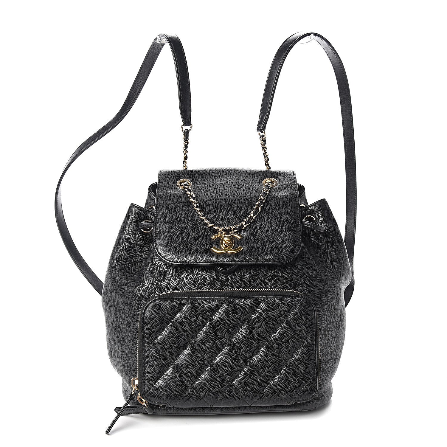 Chanel Caviar Quilted Business Affinity Backpack Black 1 of 9