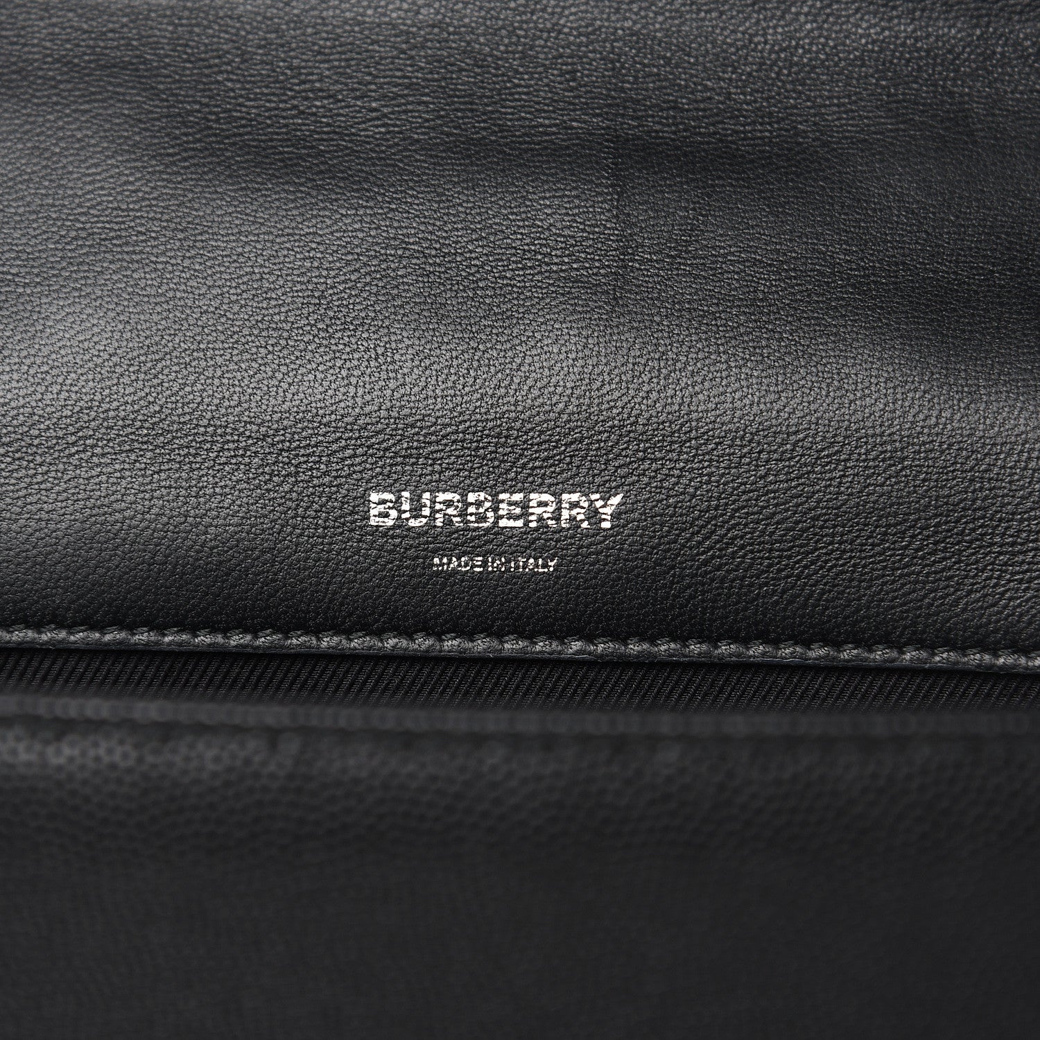 Burberry Grainy Calfskin Quilted Lola Bag Black 6 of 12