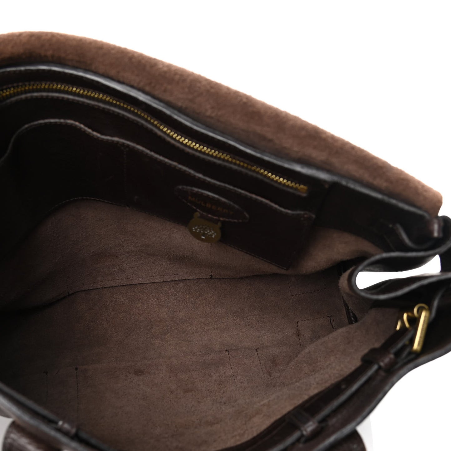 Classic Grain Calfskin Bayswater Chocolate