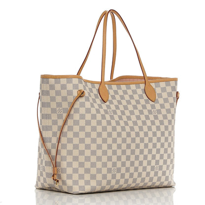 Louis Vuitton Damier Azur Neo Neverfull GM Rose Ballerine 4 of 7