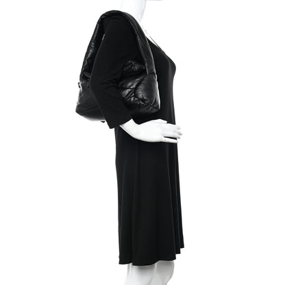 Loewe Shiny Nappa Puffer Puzzle Hobo Black 2 of 9