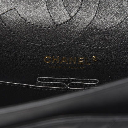 Chanel Sheepskin Chevron Quilted 2.55 Reissue 225 Flap Black 6 of 11