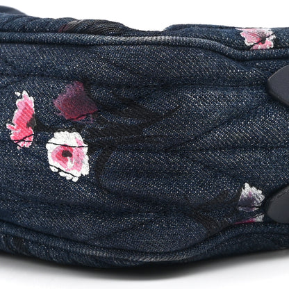 Miu Miu Denim Matelasse Camera Bag  Blue Multicolor 20 of 22