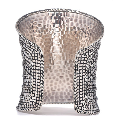 John Hardy Sterling Silver 81mm Dot Cuff Bracelet 3 of 4