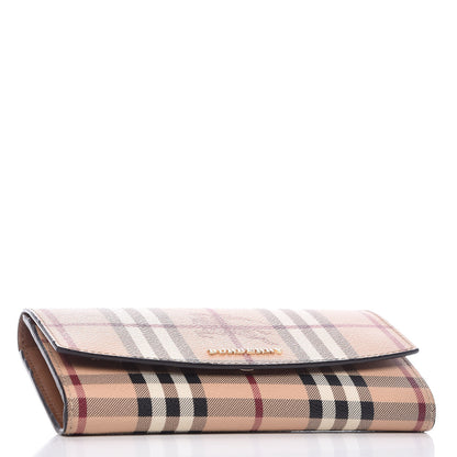 Burberry Haymarket Check Halton Wallet Tan 4 of 9