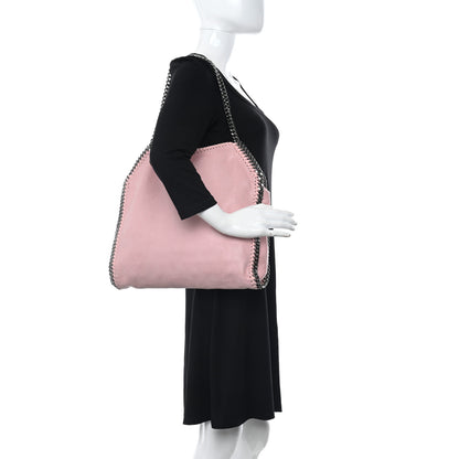 Stella McCartney Shaggy Deer Small Falabella Tote Pink 2 of 9