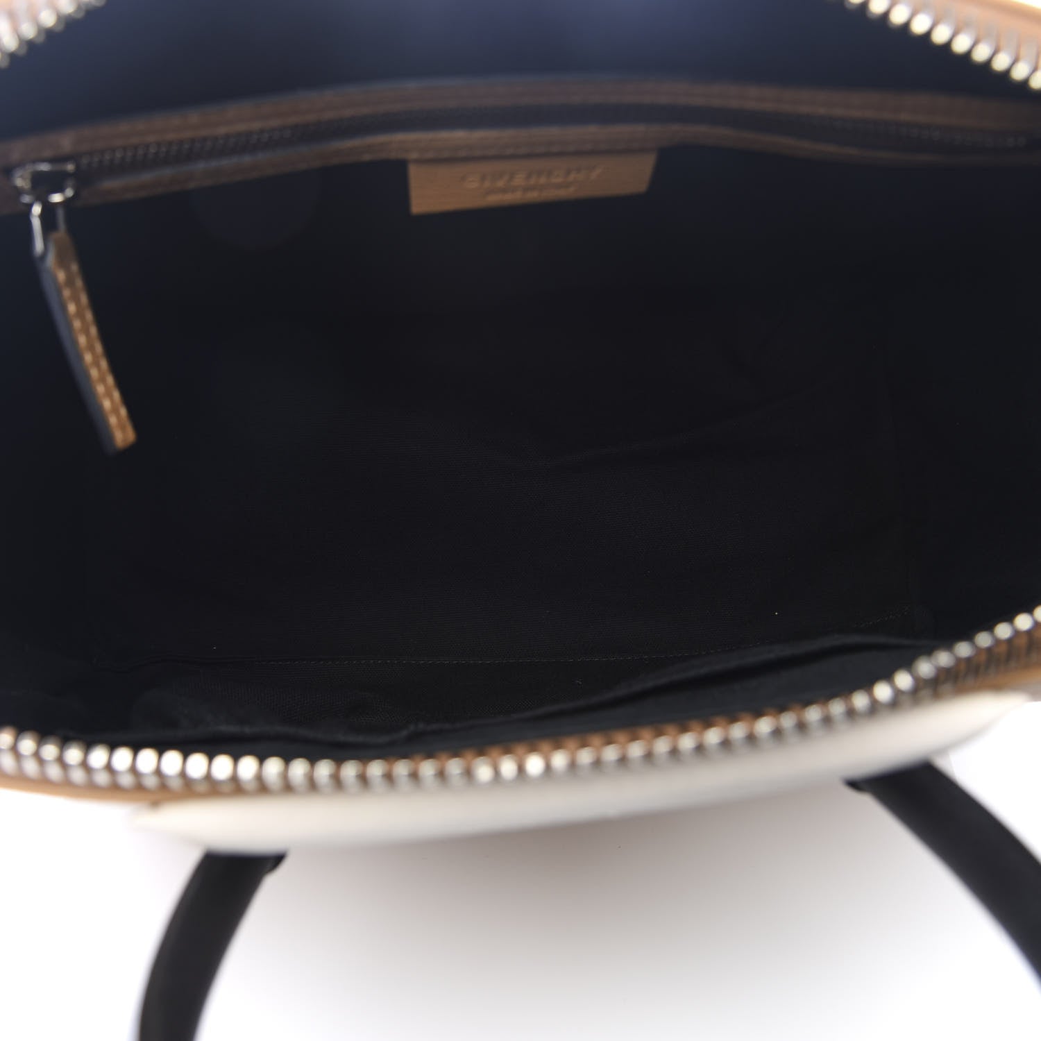 Givenchy Sugar Goatskin Medium Tri-Color Antigona Beige Black White 4 of 8