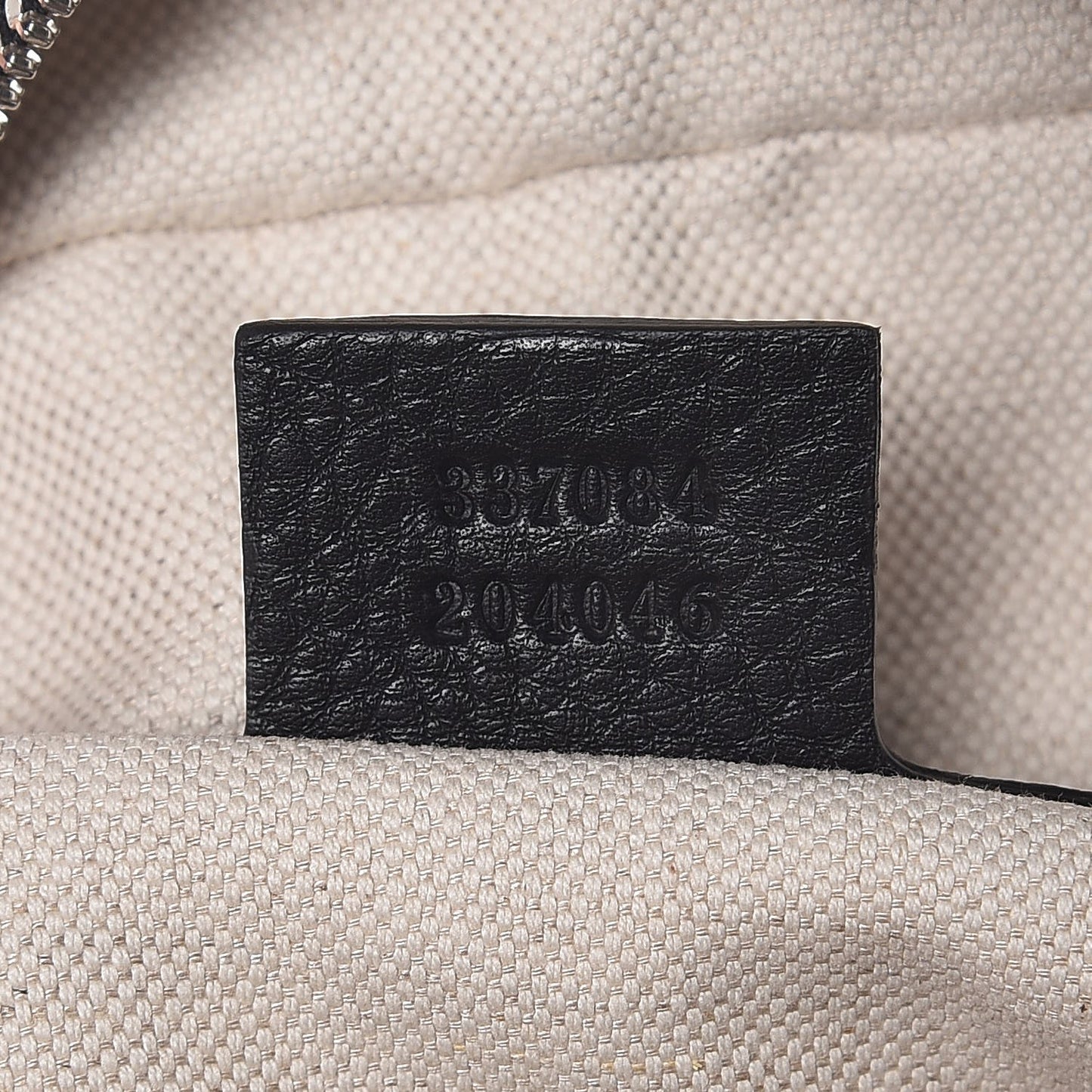 Pebbled Calfskin Medium Soho Messenger Bag Black
