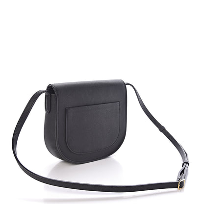Celine Grained Calfskin Small Trotteur Black 3 of 12