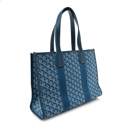 Goyard Goyardine Villette PM Tote Ocean Blue 3 of 10