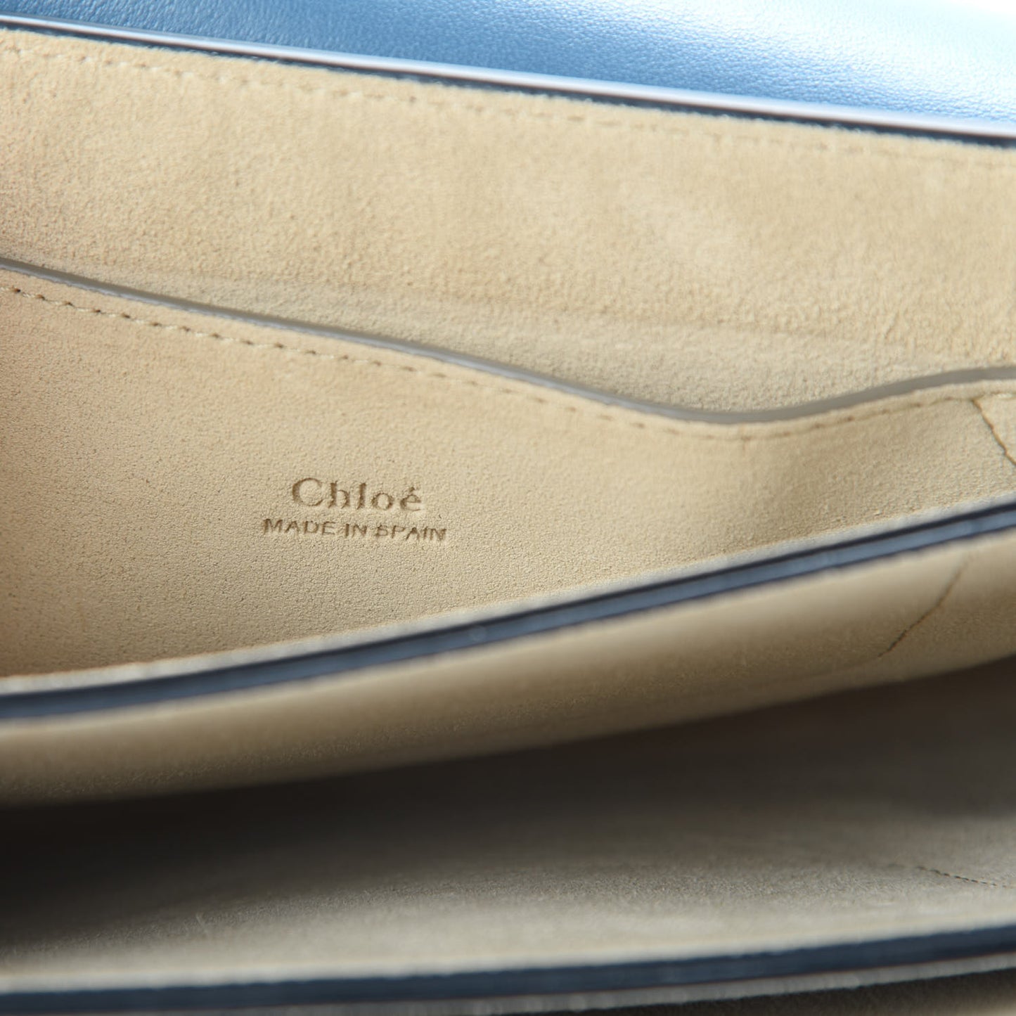 Suede Calfskin Small Faye Shoulder Bag Summer Blue Intense Green