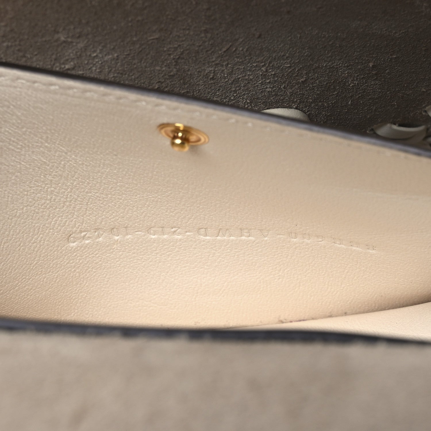 Fendi Vitello King Ceylon Woven Baguette White Ice 7 of 10