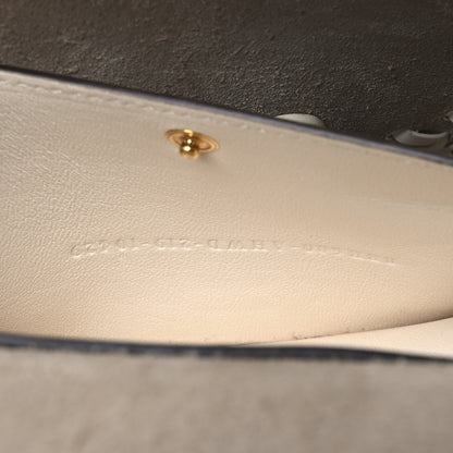 Fendi Vitello King Ceylon Woven Baguette White Ice 7 of 10