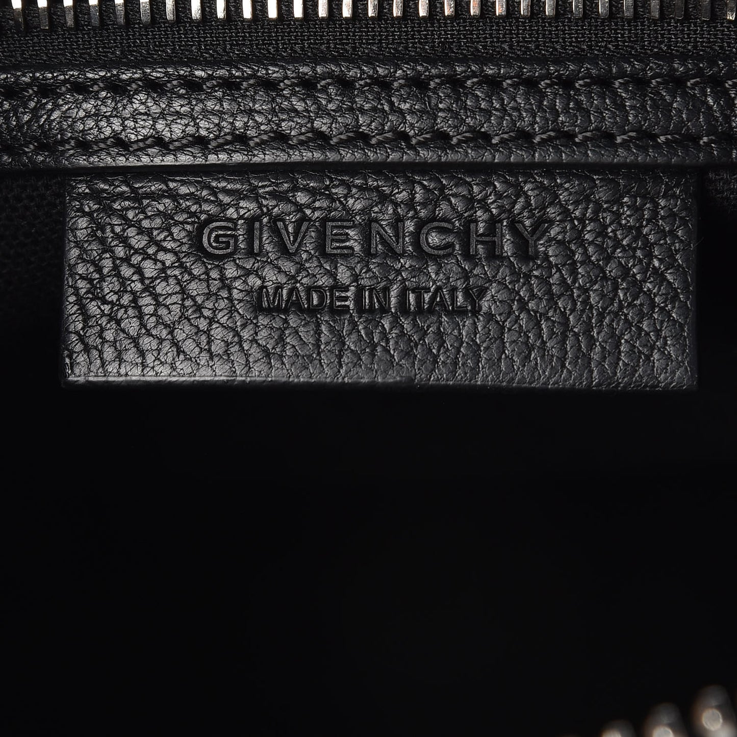 Sugar Goatskin Small Antigona Black